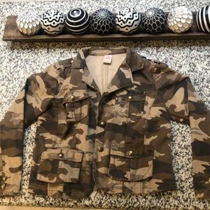 Camo Jean Jacket